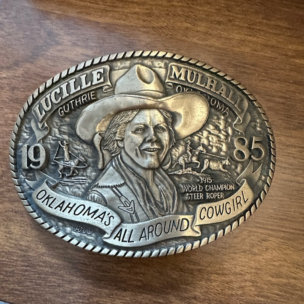 Limited Edition Solid Brass Belt Buckle